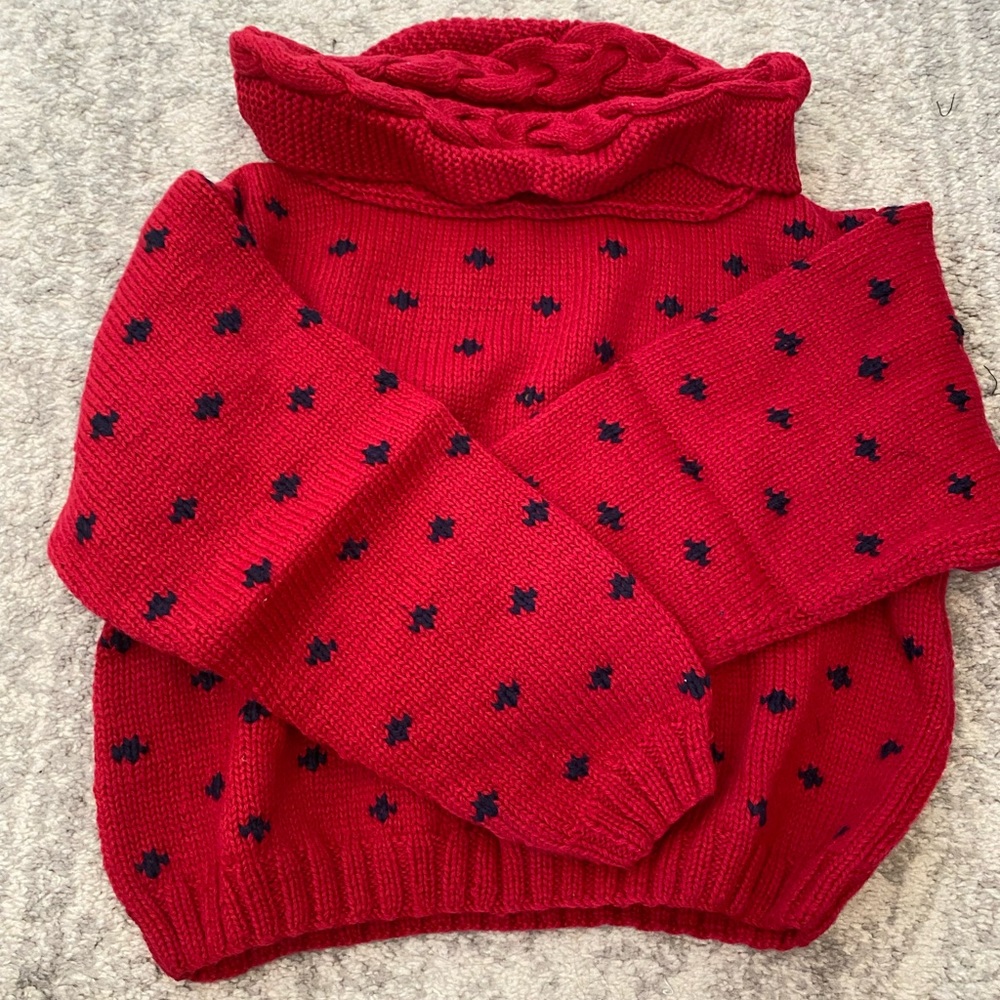 Vintage cable knit sweater from BIGI